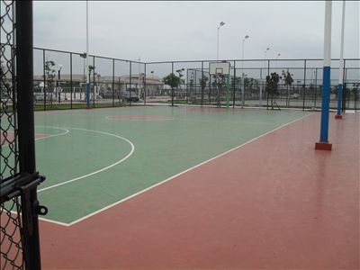 球場(chǎng)地坪漆施工